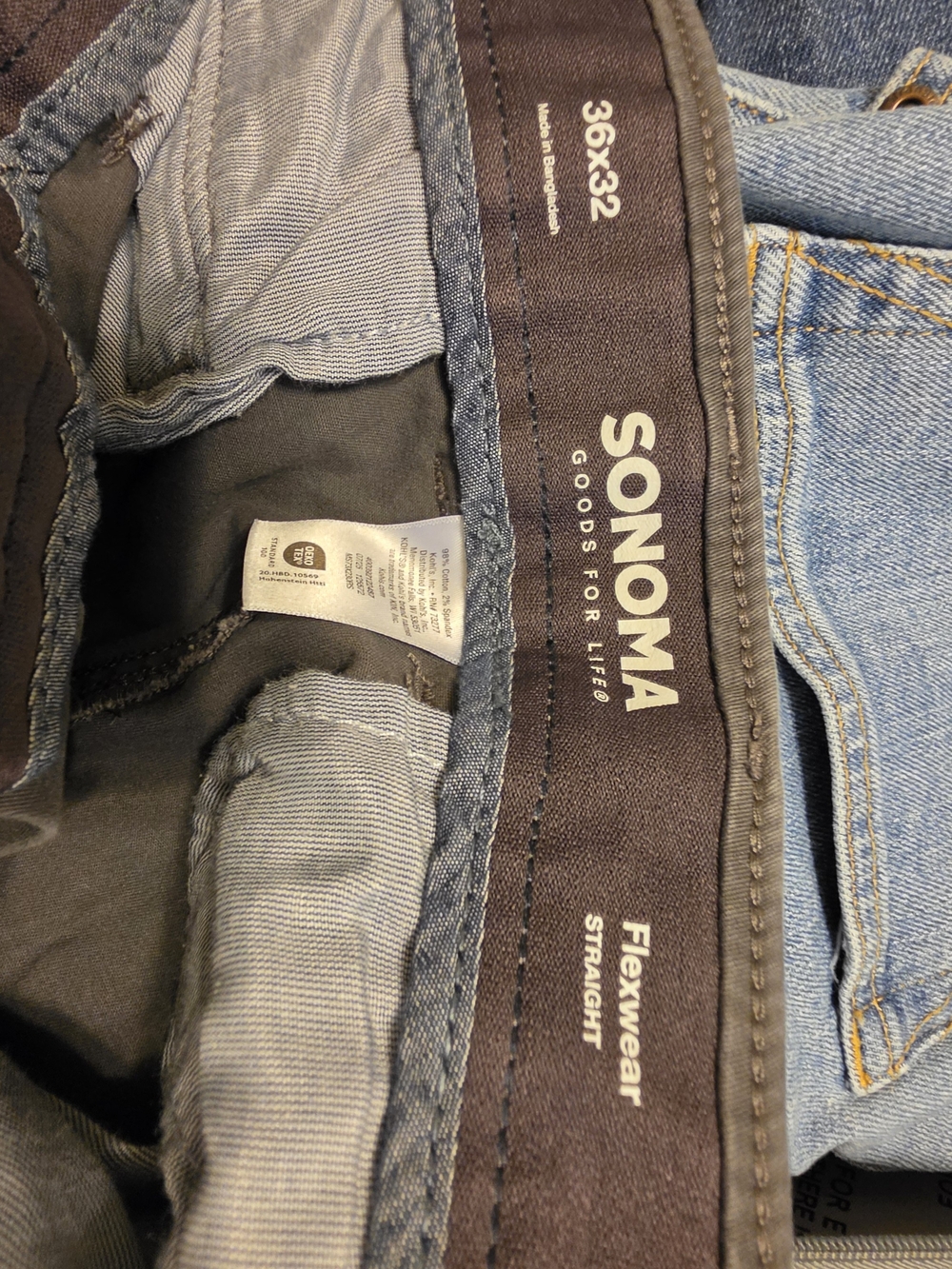 Sonoma Light Blue Men’s Straight Jeans